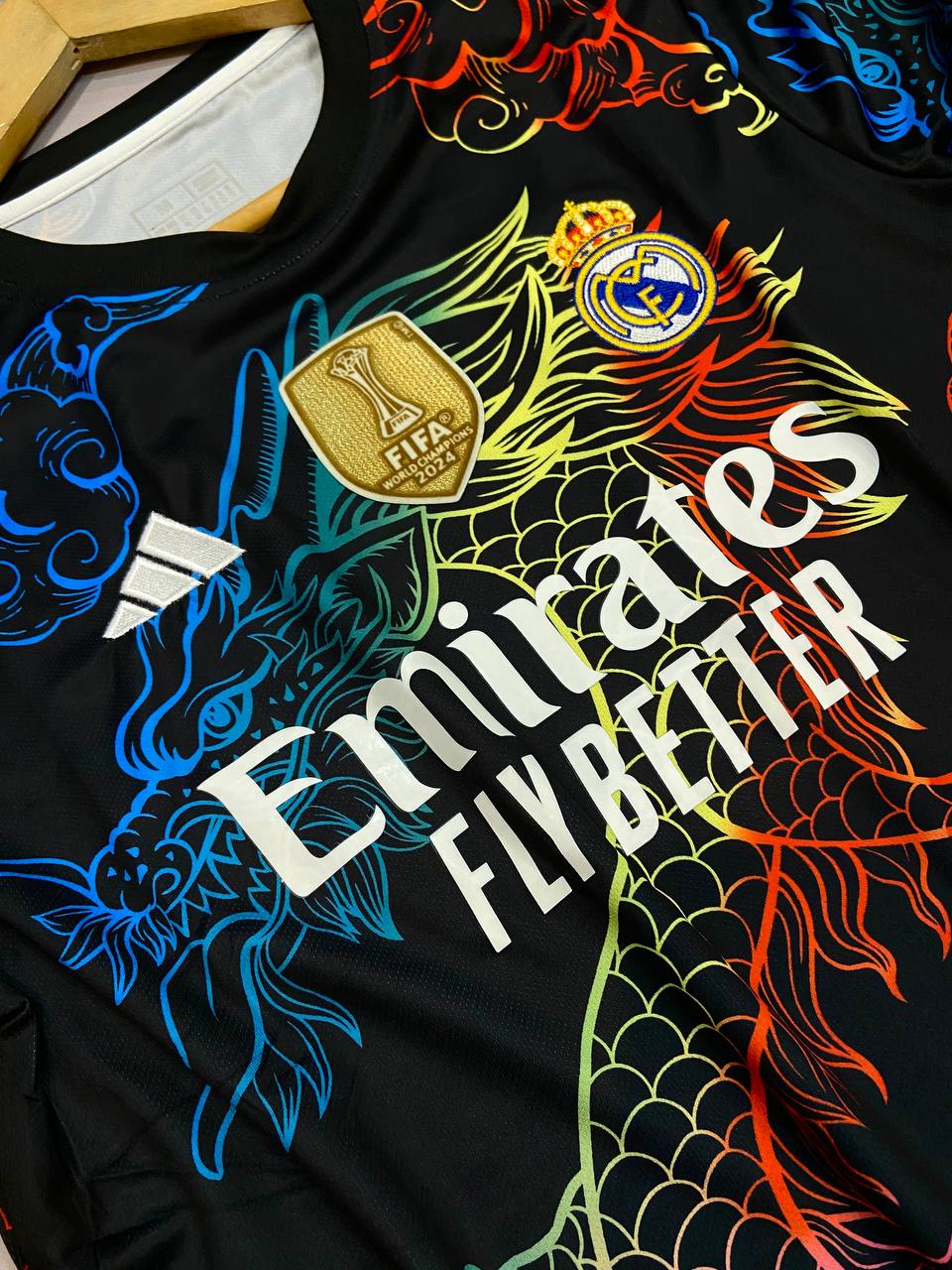 کیت کانسپت رنگین کمان دراگون رئال مادرید 2026 هواداری اورجینال